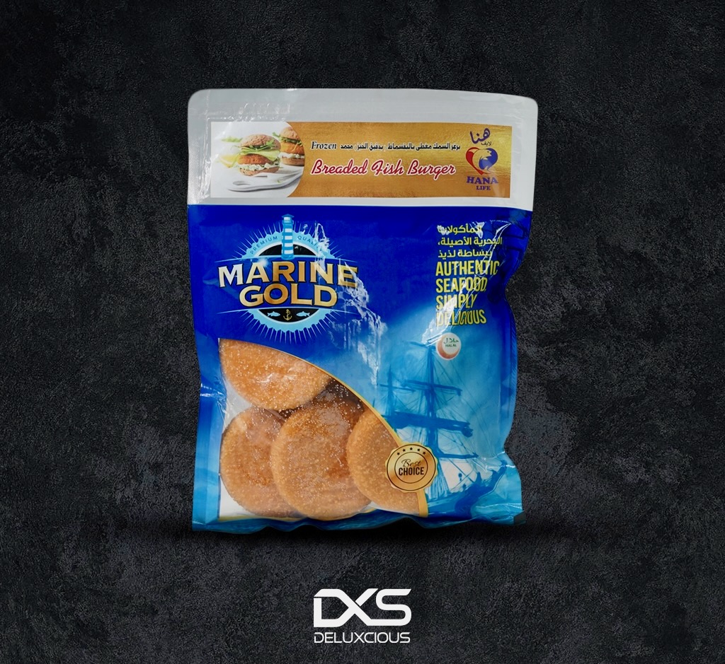Frozen Breaded Fish Burger (500g/Pack)