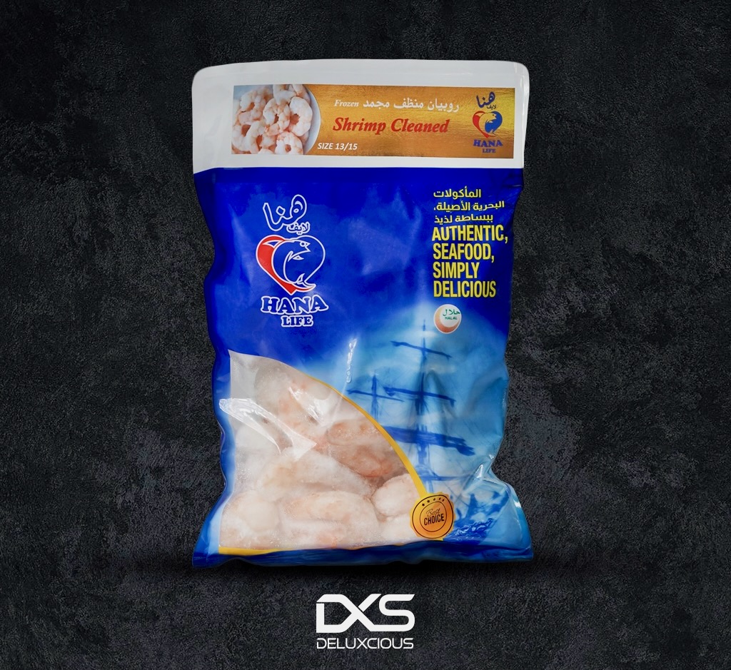 Frozen Shrimp Peeled and Undivained Redish 13/15 (1kg/Pack)