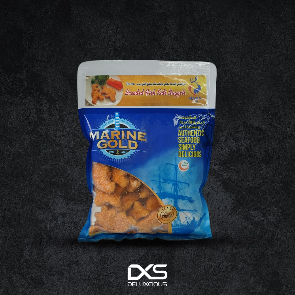 Frozen Breaded Fish Nugget (500g/Pack)