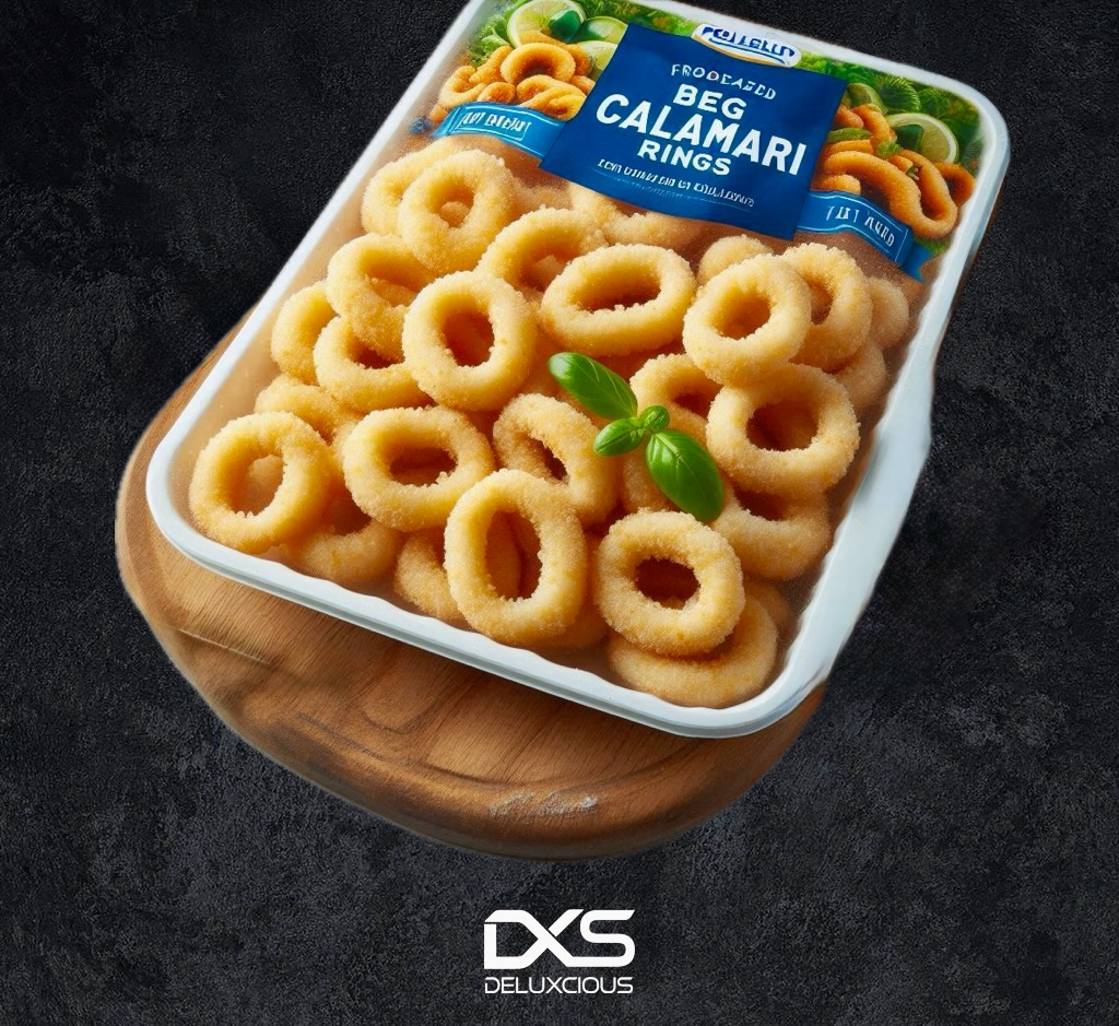 Frozen Breaded Calamari Rings (500g/Pack)