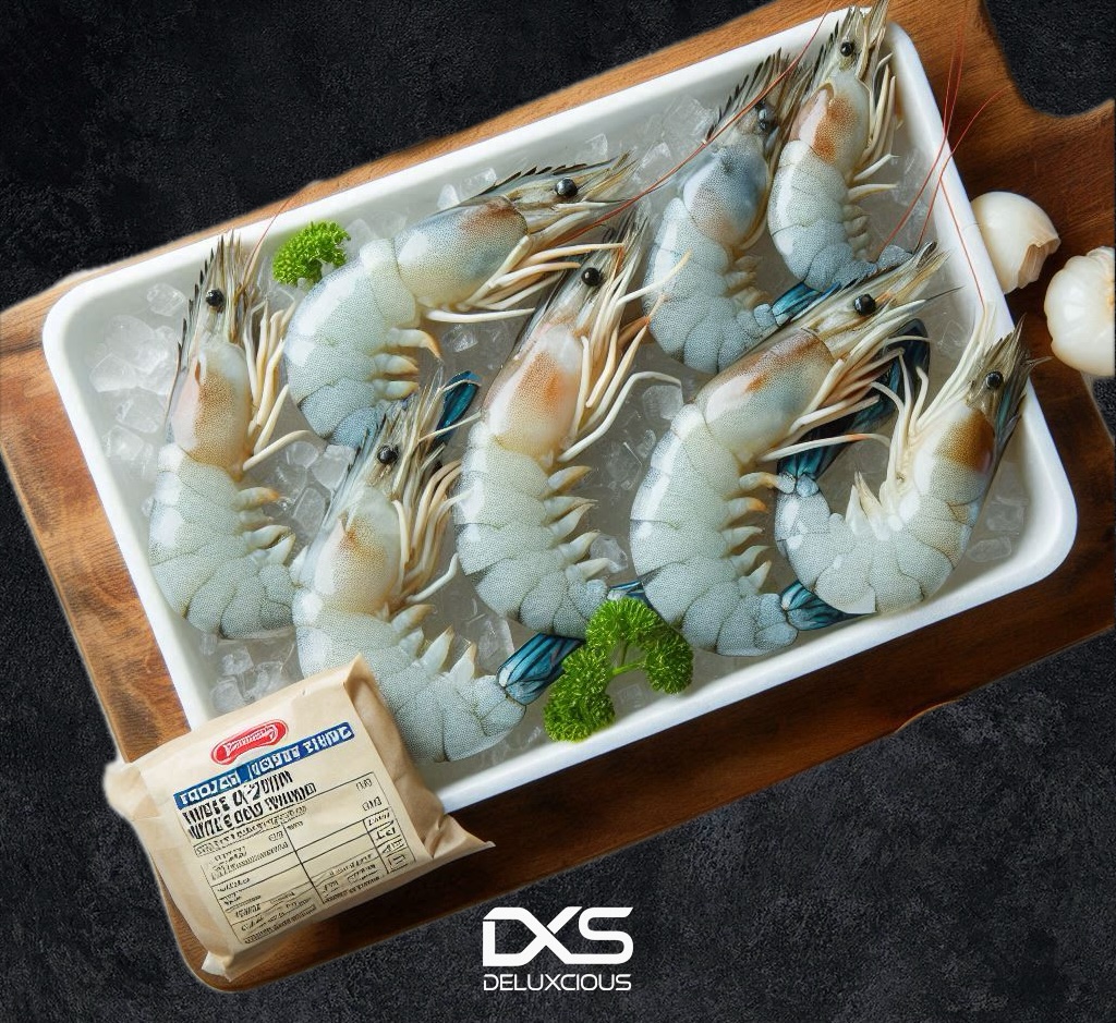 Frozen Shrimp Whole 20/30 (1kg/Pack)