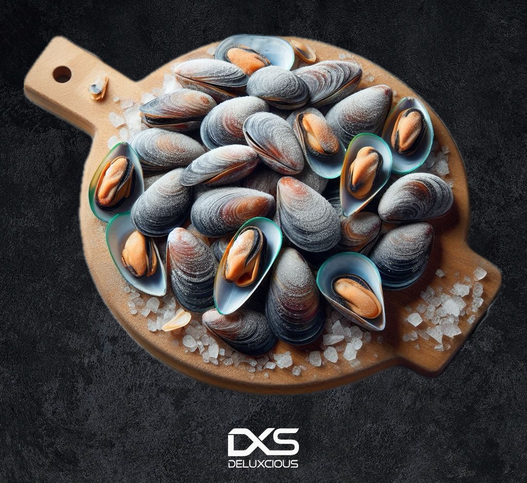 بلح البحر نصف صدفة ١كج