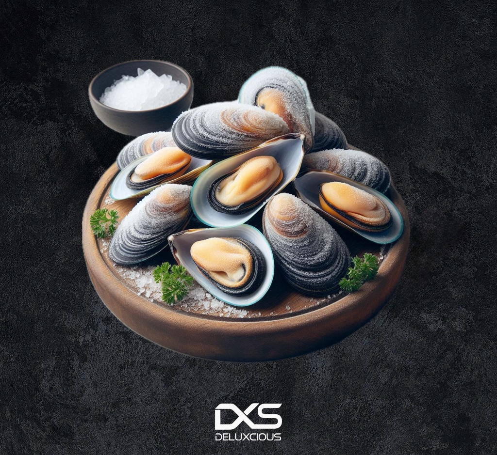 Frozen Mussel Half shell (500g/Pack)