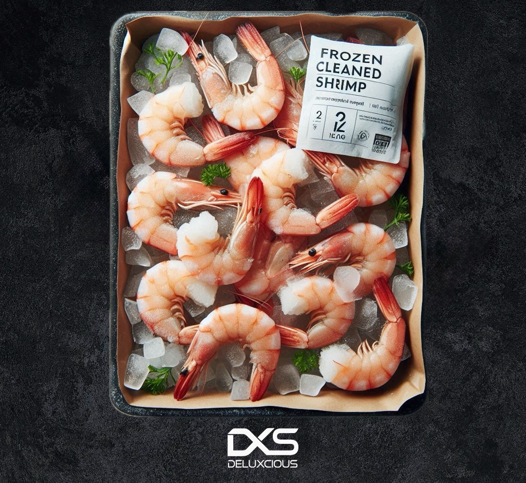 Frozen Shrimp Peeled and Undivained Redish 13/15 (1kg/Pack)