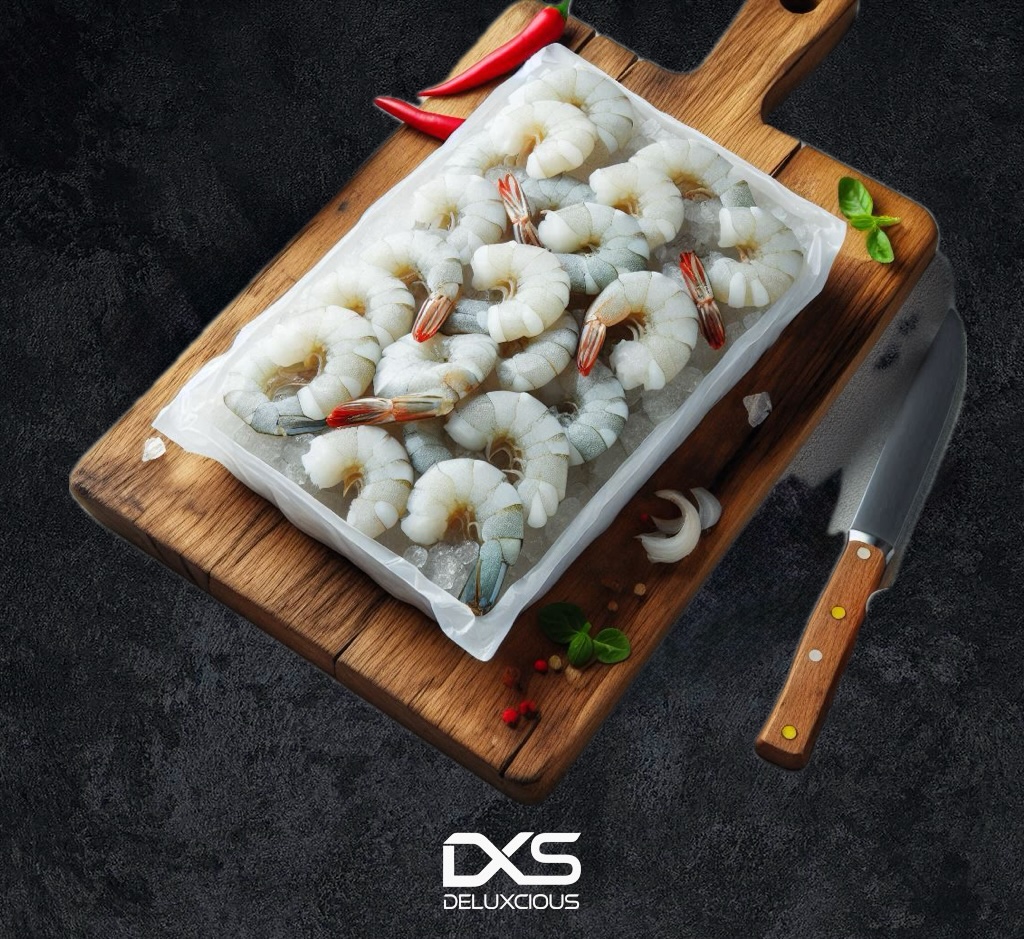 Frozen Shrimp Peeled and Undivained 16/20 (1kg/Pack)