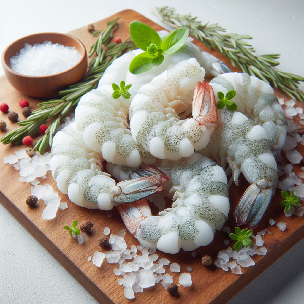 Frozen Shrimp Peeled and Undivained 8/12 (1kg/Pack)