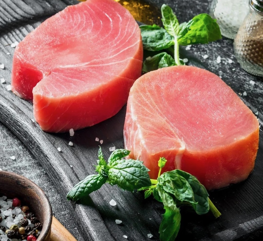 Fresh Yellow Fin Tuna Steak