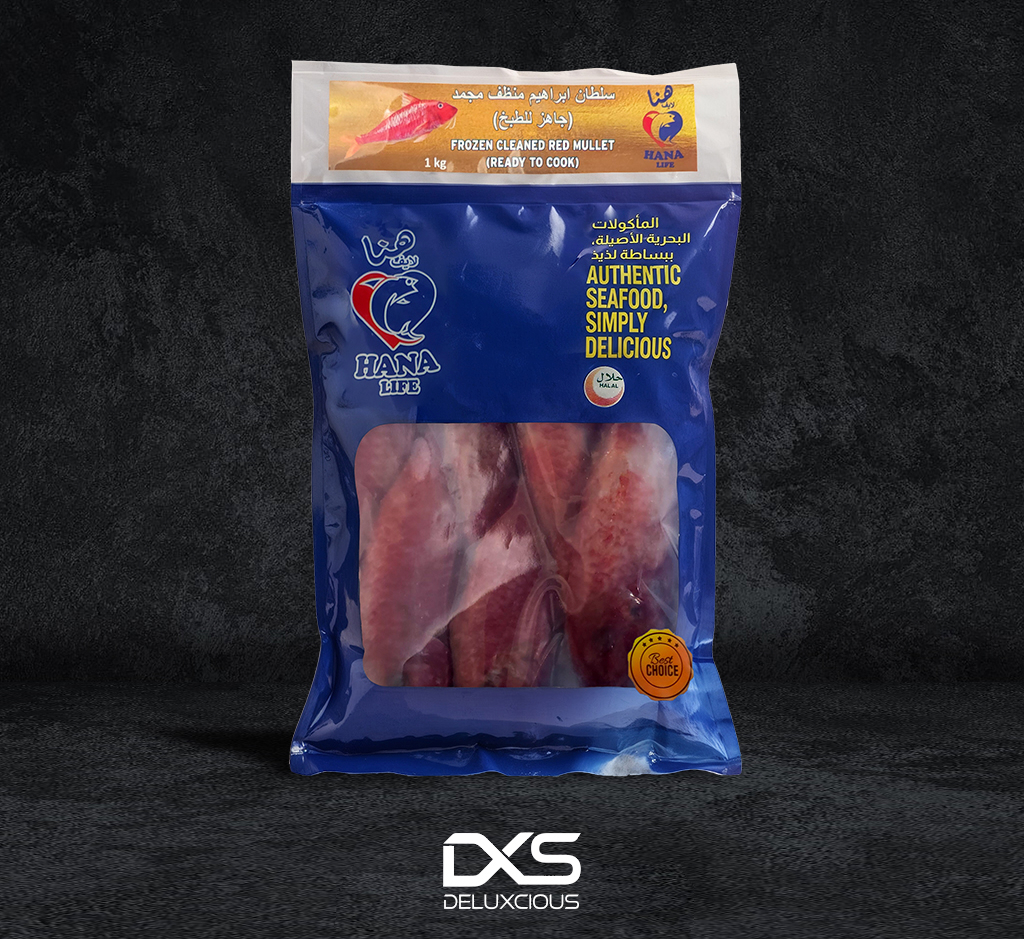 Frozen Cleaned Red Mullet (1kg/Pack)