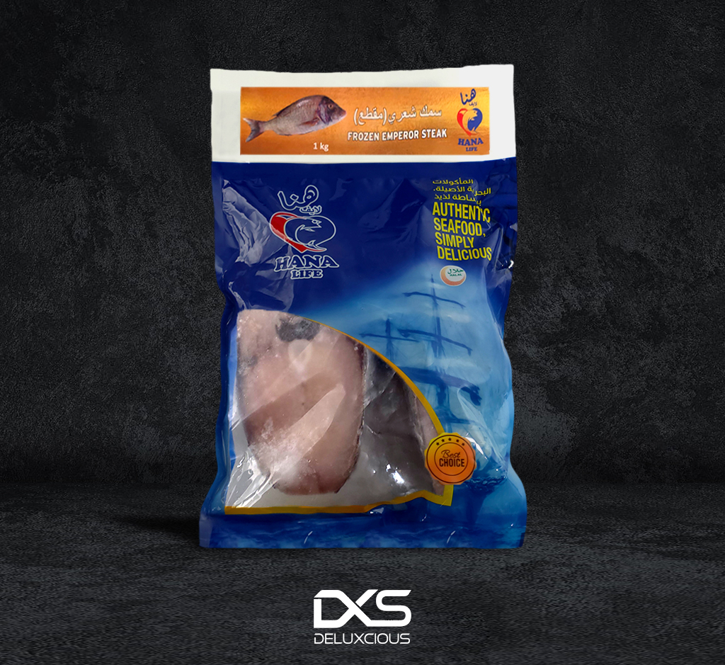 Frozen Cleaned Emperor Steak (1kg/Pack)